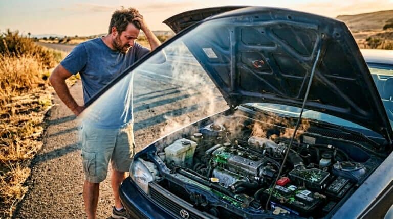 car still overheats after thermostat water pump replaced