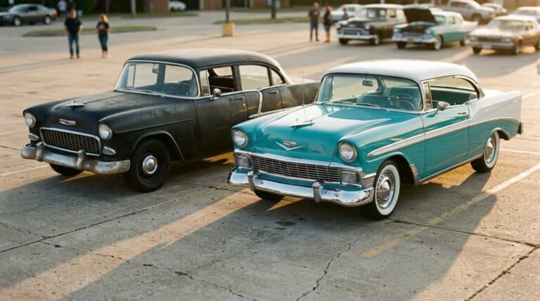 chevy 210 vs bel air differences