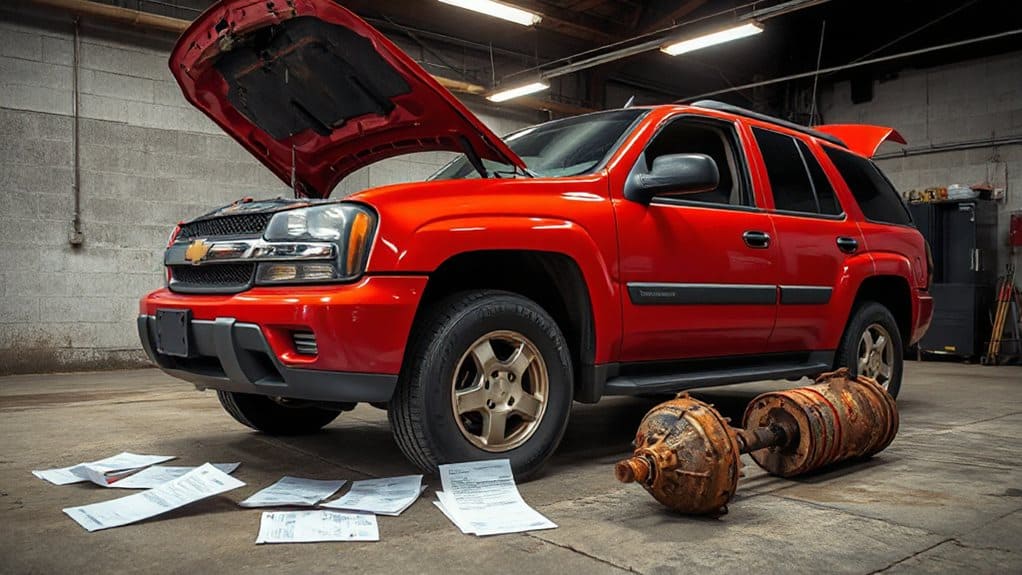 chevy trailblazer widespread failures