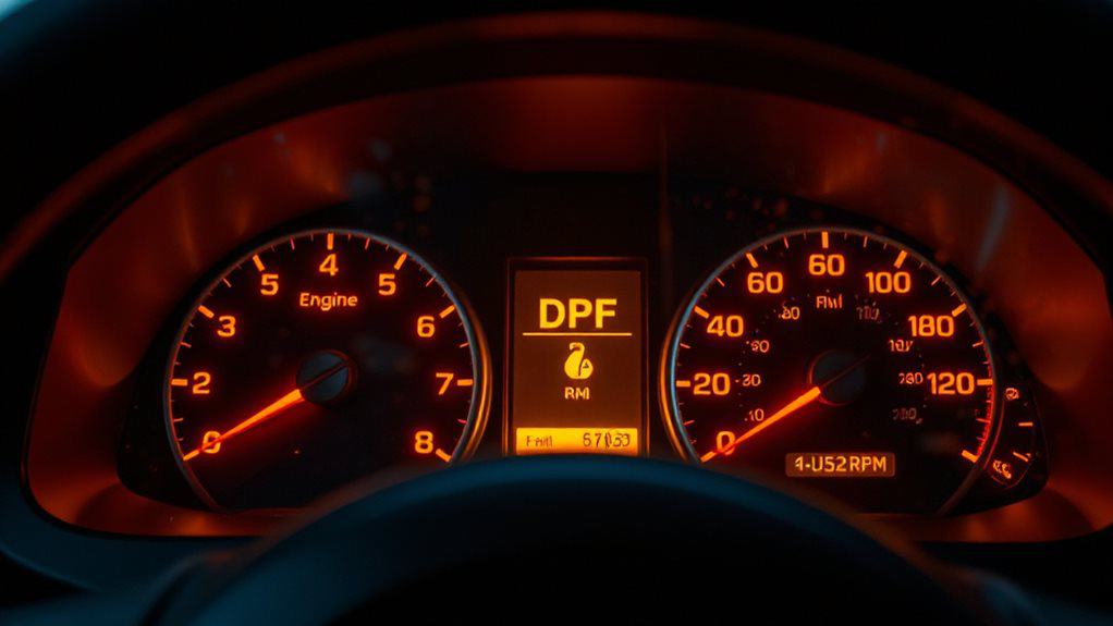 clogged dpf reduces power fuel economy