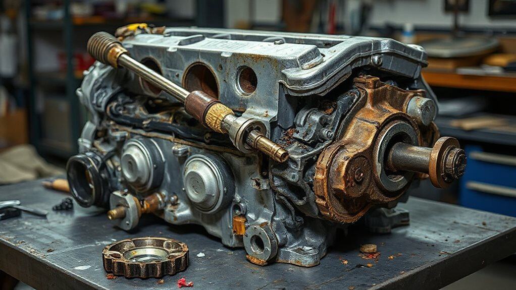 collapsed lifter causes bent pushrods cam damage
