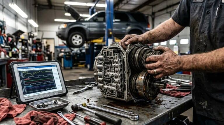 delayed shifting during acceleration causes repairs
