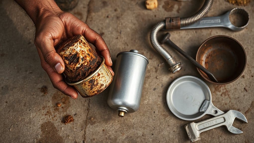 depressurize replace inspect leaks