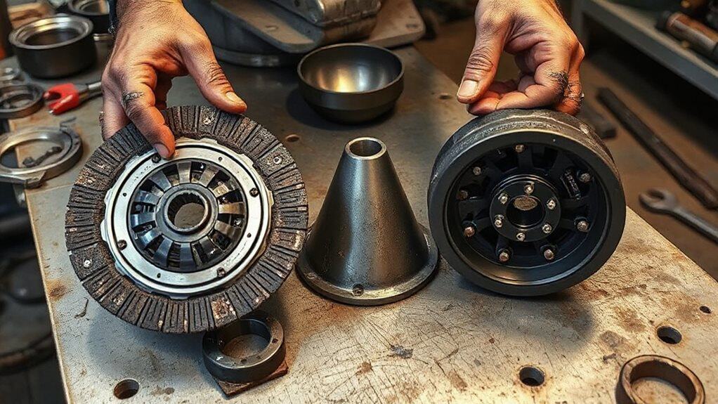 disassemble inspect adjust reassemble