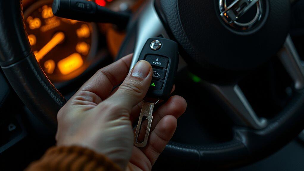 emergency start with dead key fob