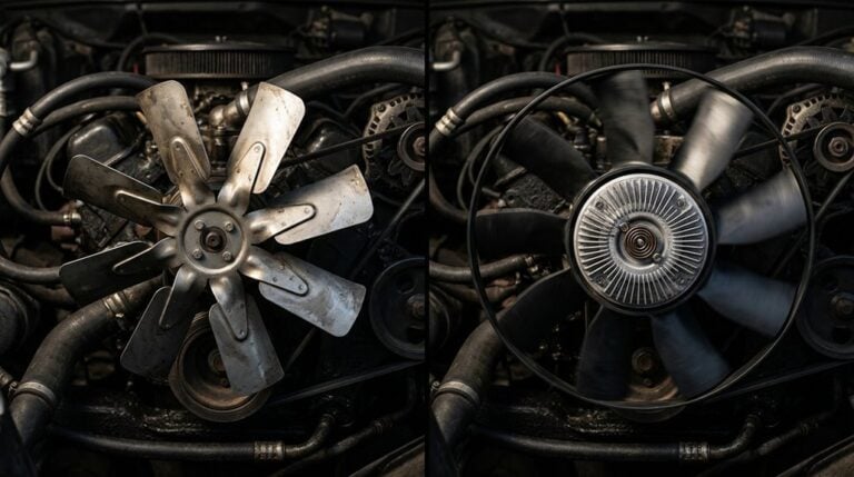 flex fan vs clutch fan cooling and performance differences