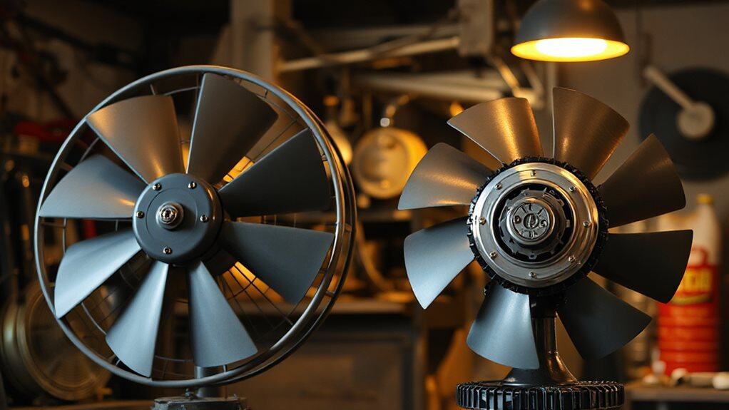 flex fans louder but smoother vibrations