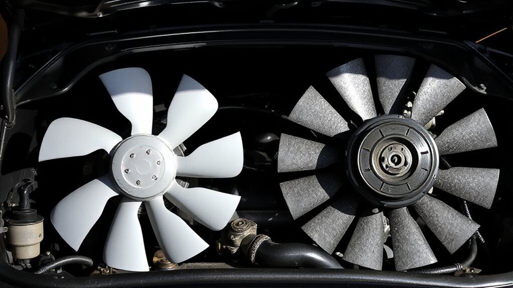 flex vs clutch fan differences