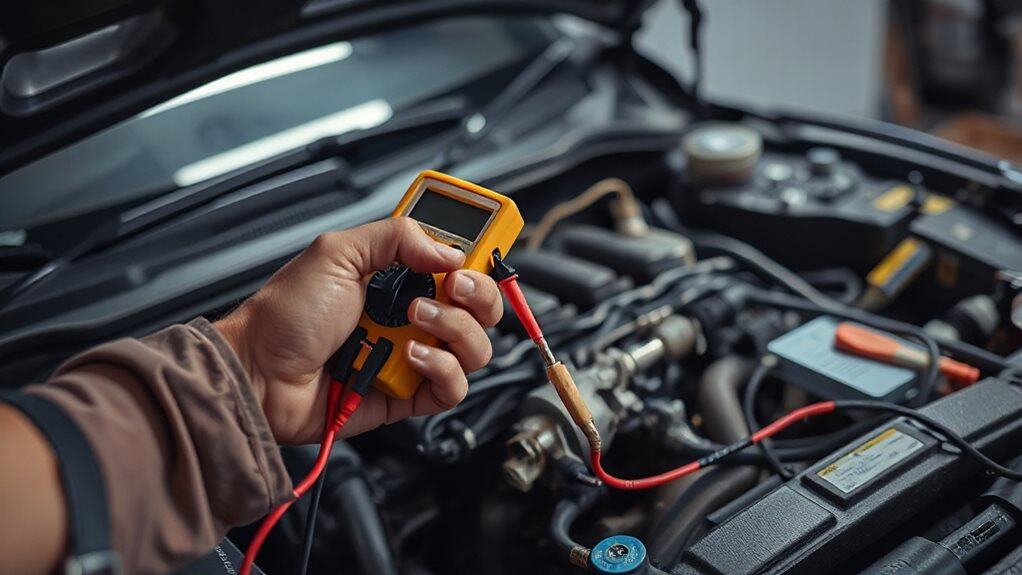 fuel rail pressure and injector checks