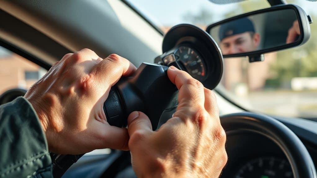 gas cap seal verification complete light cleared