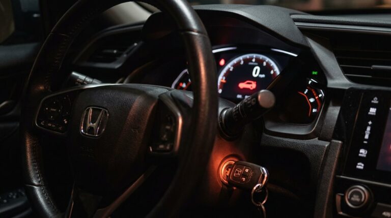 honda civic anti theft system overview