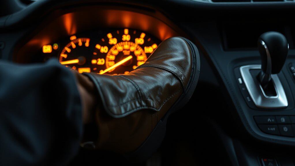 idle speed brake jerky shifts