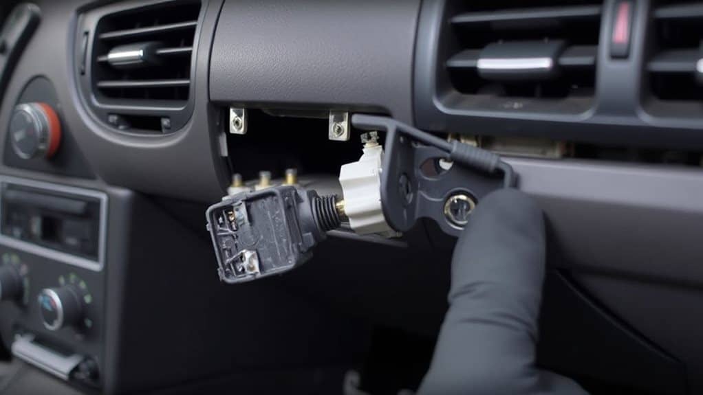 impala blend door actuator failure indicators