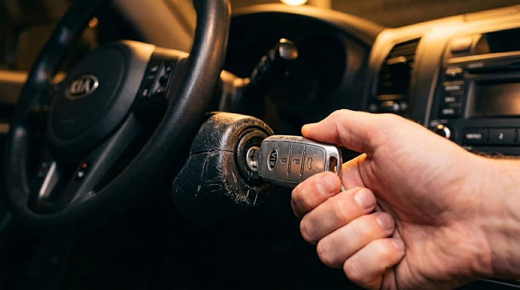 How to Fix a Stuck Ignition Key Safely