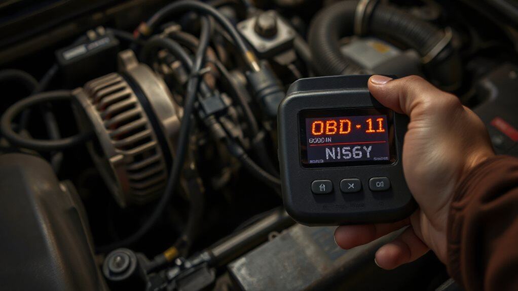 multiple codes from alternator failure