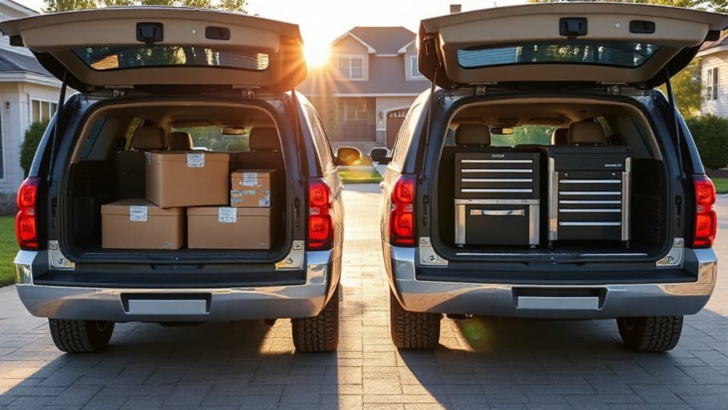 payload capacity and bed volume differences