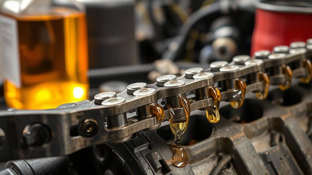 proper oil timing chain protection