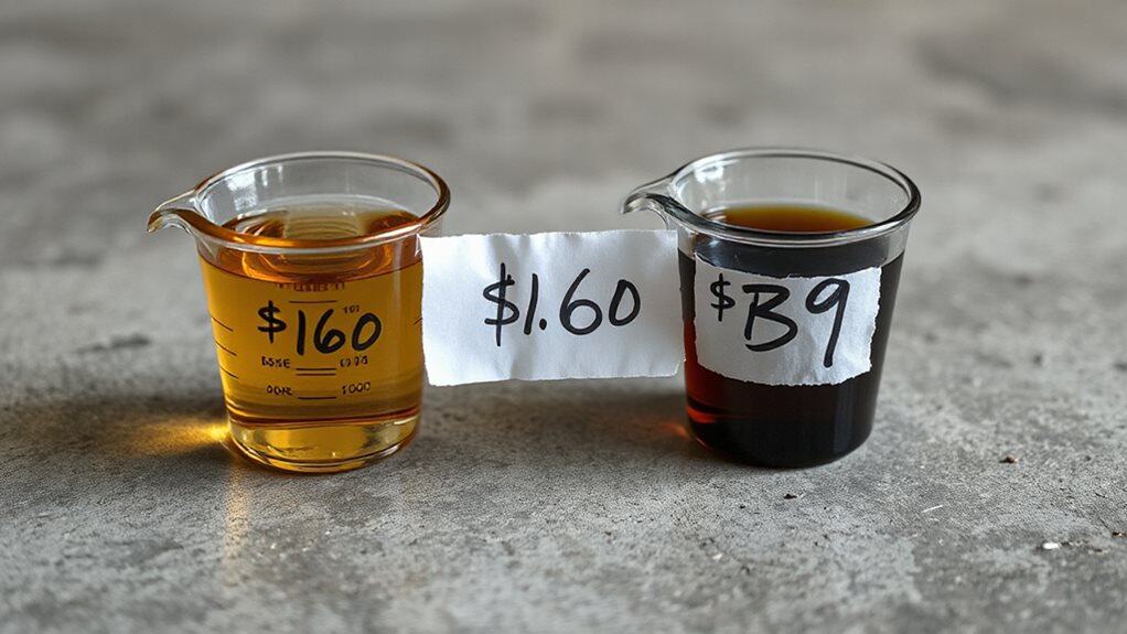 rbf660 costs more per ounce