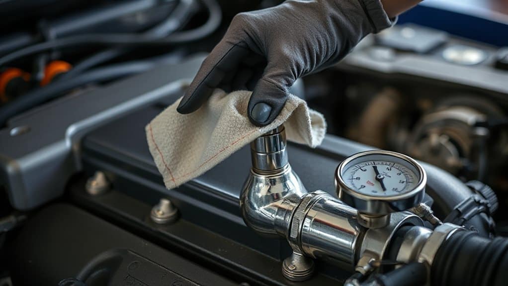 release fuel rail pressure safely