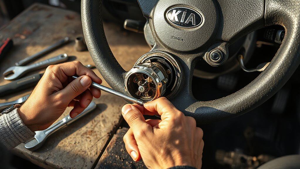 replace ignition cylinder yourself steps