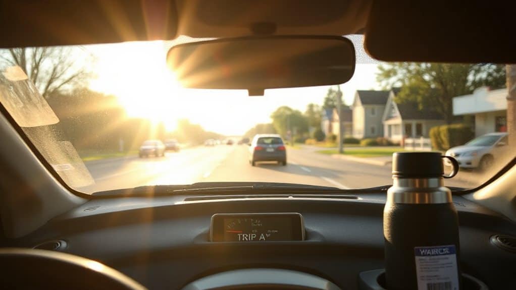 reset mileage to track short trips