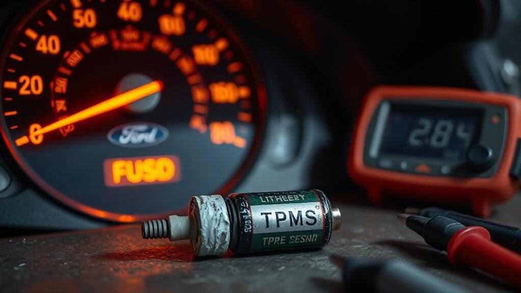 sensor battery age weakens tpms signal