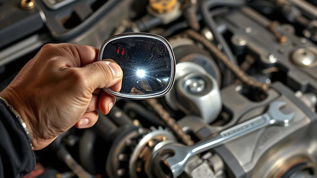small borescope timing check inspection