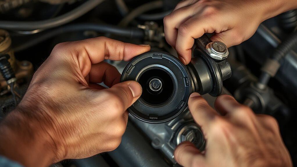 spark distributor test ignition voltage