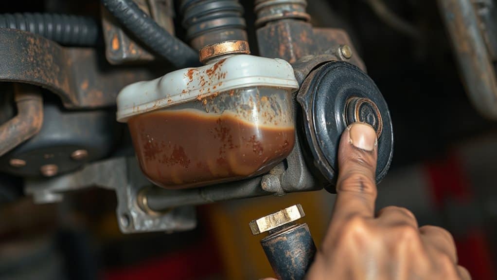 spongy pedal indicates replacement