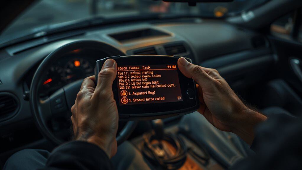 stored codes trigger mil after persistence