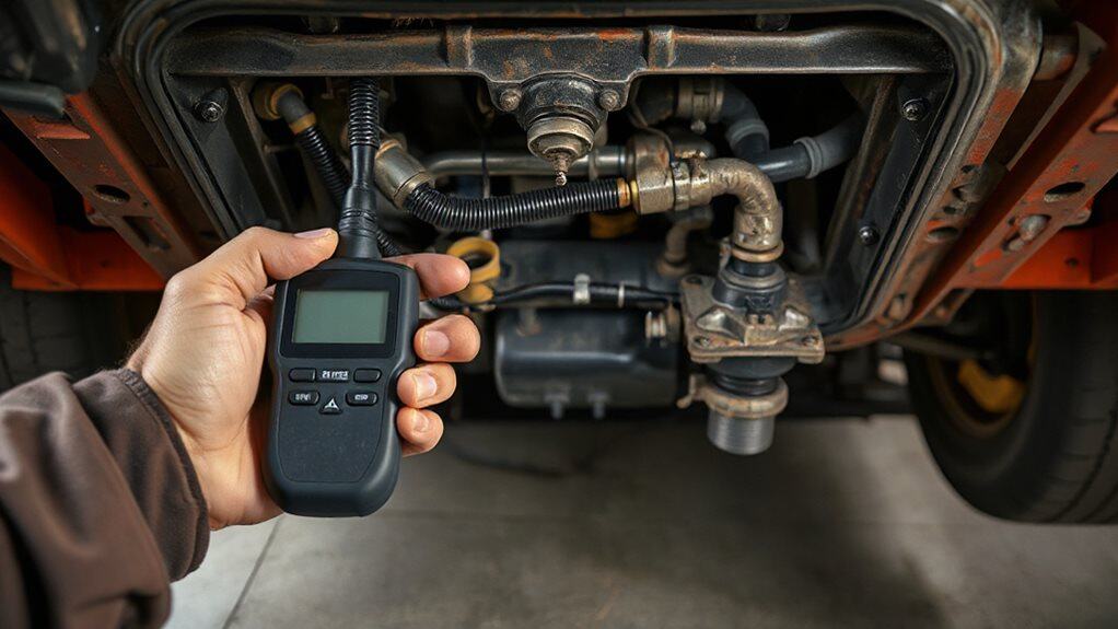 stuck vent valve symptoms detection