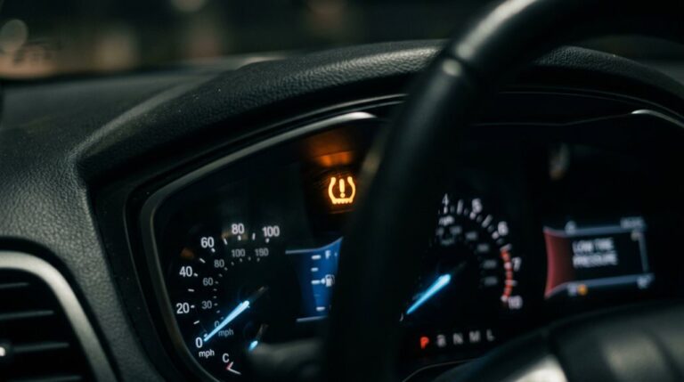 tire pressure sensor fault