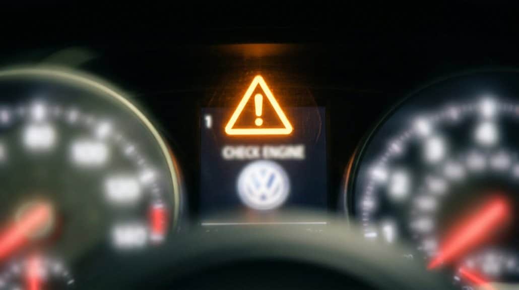 Vw Exclamation Mark Warning Light