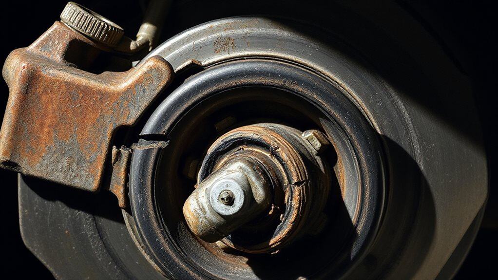 worn brake boot seals compromise piston