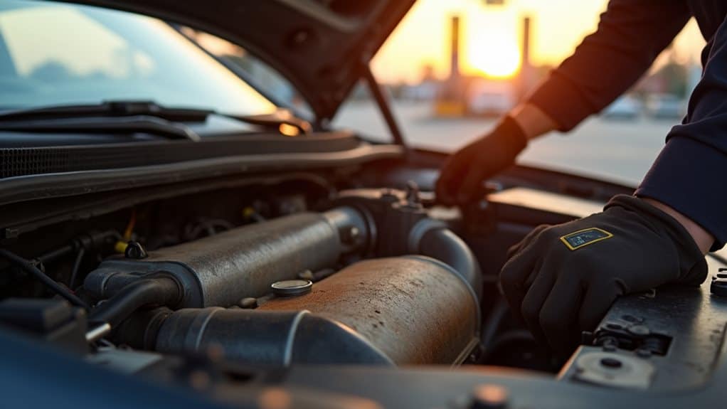 air intake sensors and catalytic issues