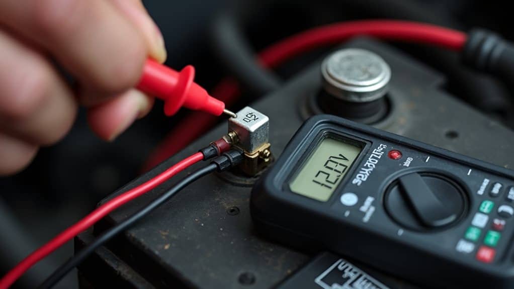 check 12v control terminal