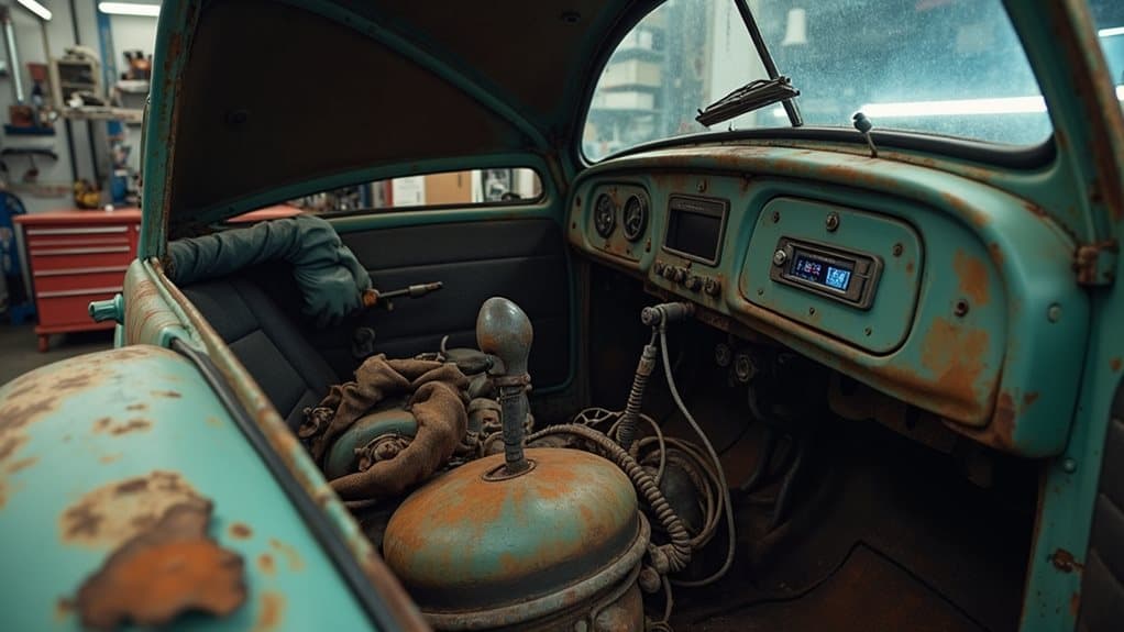 check engine rust electrical