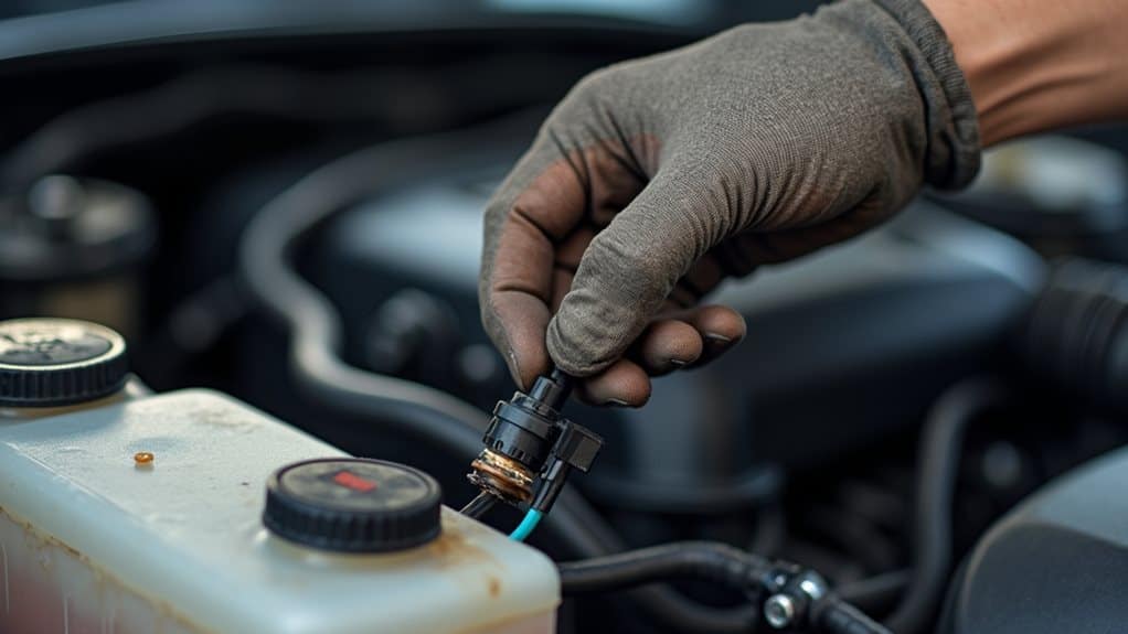 check fluid sensors wiring connectors