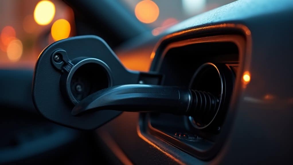 evap fuel filler leak detected