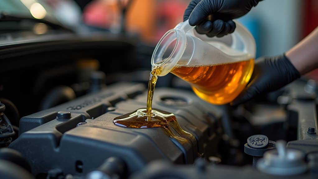 fill correct oil run recheck