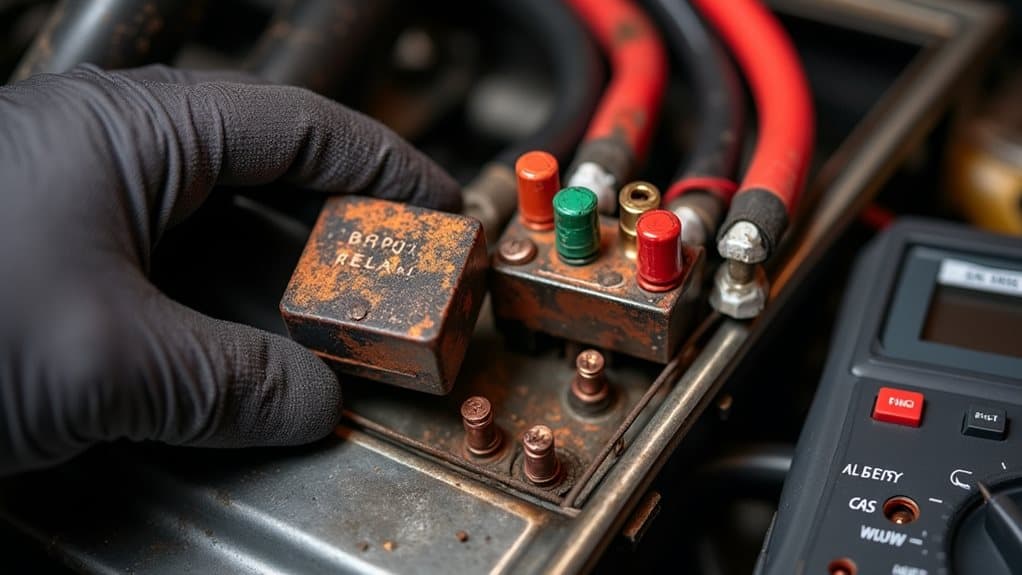 high current relay coil failure