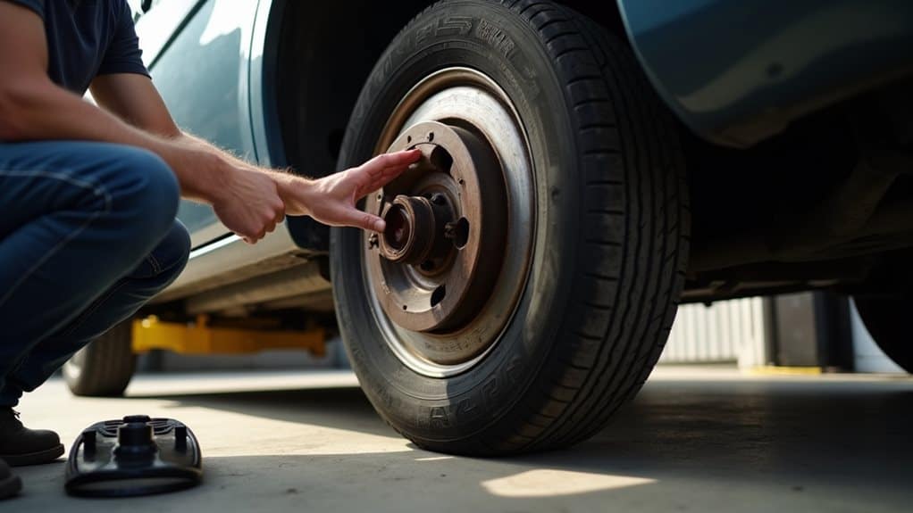 inspect tires wheel bearings heat
