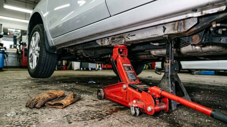 safe floor jack operation tips