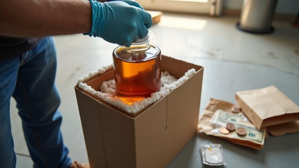 safe sealed used brake fluid disposal