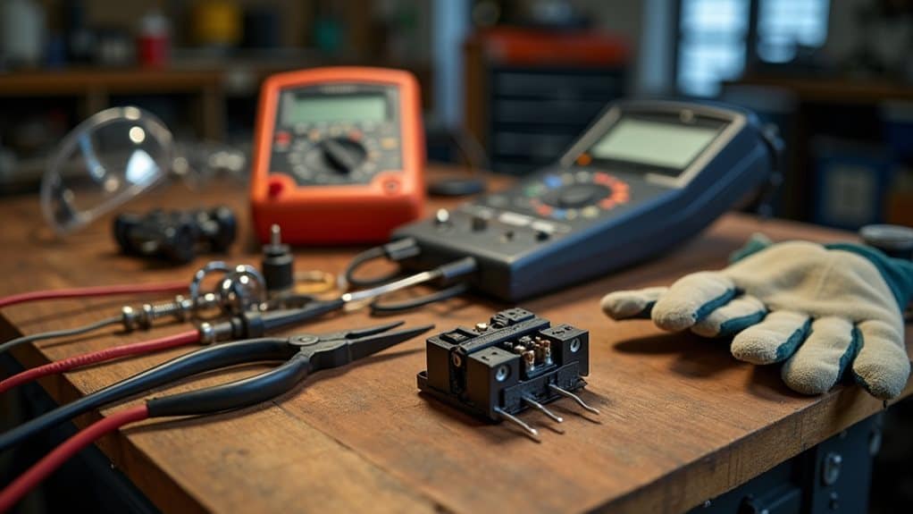 shock proof safety tool setup