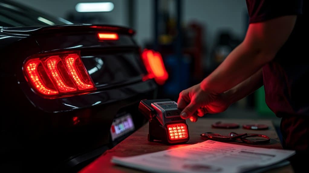 tinted tail light compliance steps