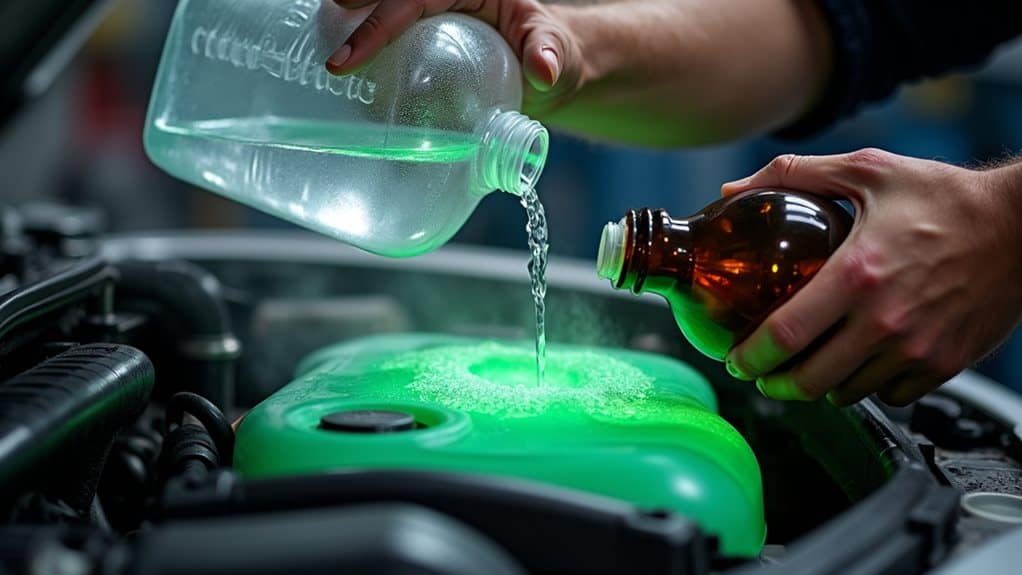 use distilled or deionized water
