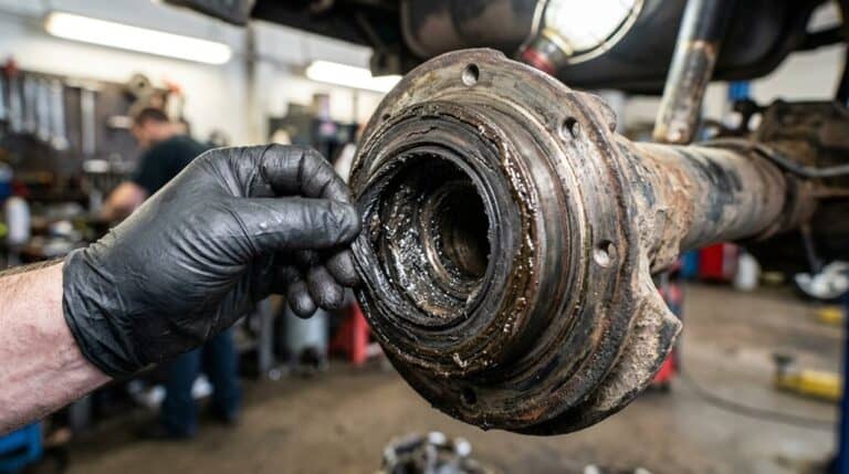 wheel bearing seal condition