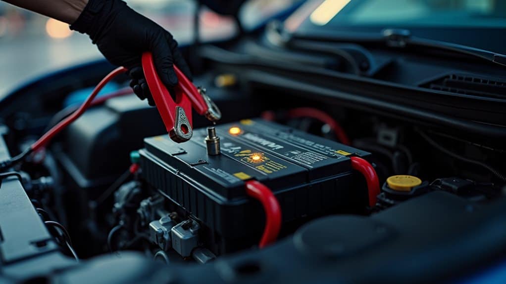 avoid jumping high voltage batteries