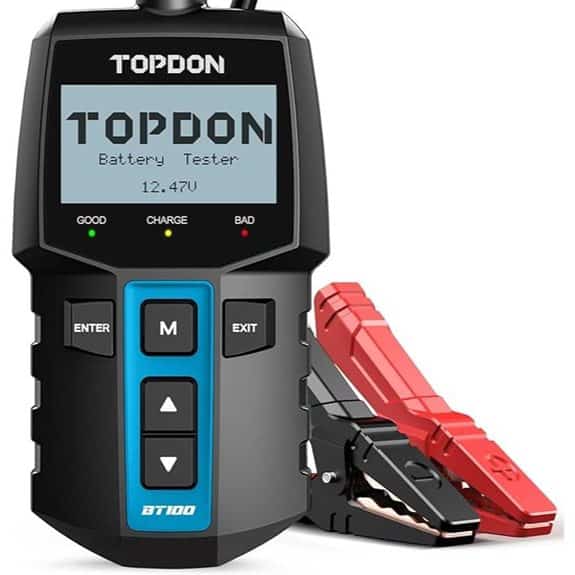 TOPDON BT100 Car Battery & Alternator Tester